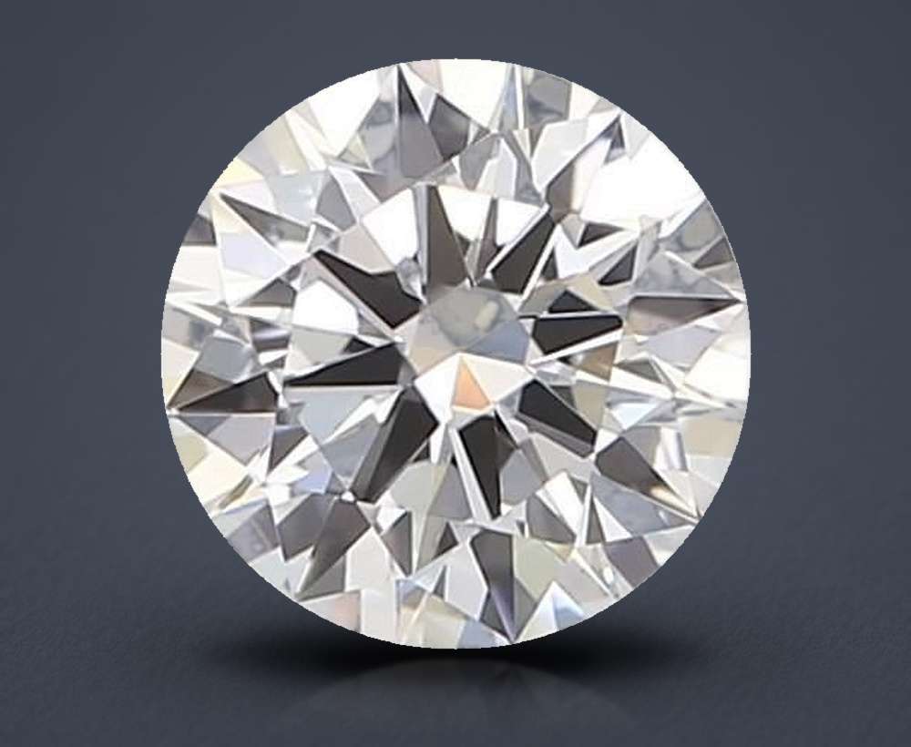 0.34ct D VVS2 Rare Carat Ideal Cut Round Diamond