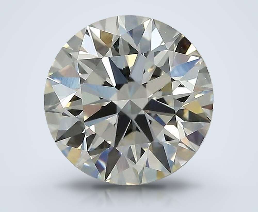 2.08ct F VVS1 Rare Carat Ideal Cut Round Lab Grown Diamond