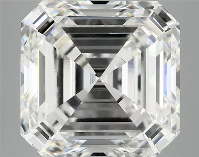 10.10ct E VS1 Excellent Cut Asscher Lab Grown Diamond