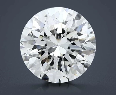 4.50ct J SI2 Rare Carat Ideal Cut Round Diamond