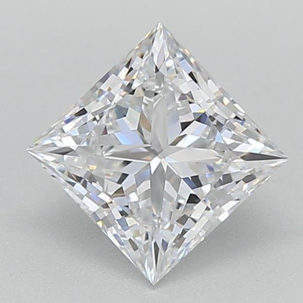 1.03ct D IF Rare Carat Ideal Cut Princess Lab Grown Diamond