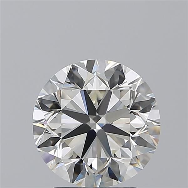 3.01ct J VVS2 Very Good Cut Round Diamond