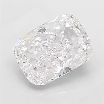 3.51ct D VVS2 Very Good Cut Cushion Lab Grown Diamond