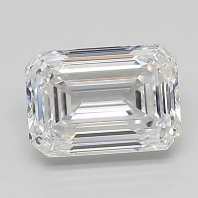 2.02ct E VS1 Excellent Cut Emerald Lab Grown Diamond