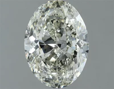 1.01ct J SI2 Rare Carat Ideal Cut Oval Diamond