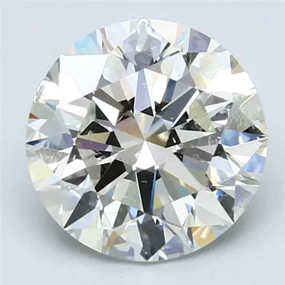 3.50ct J SI2 Rare Carat Ideal Cut Round Diamond