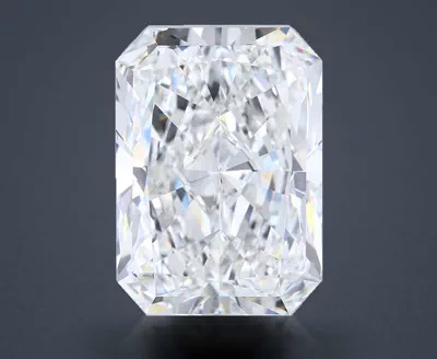 15.03ct F VS1 Rare Carat Ideal Cut Radiant Lab Grown Diamond