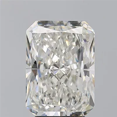 4.54ct I SI1 Rare Carat Ideal Cut Radiant Diamond