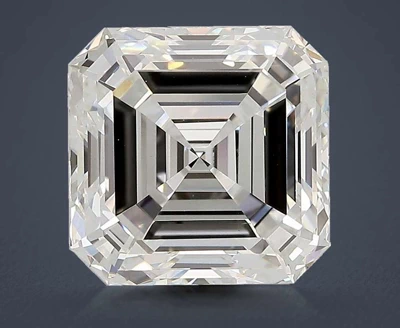6.07ct E VS1 Rare Carat Ideal Cut Asscher Lab Grown Diamond