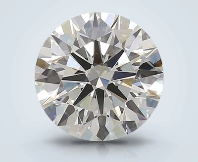 3.01ct E VS1 Rare Carat Ideal Cut Round Lab Grown Diamond