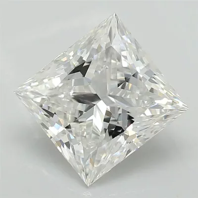 1.33ct D VVS2 Rare Carat Ideal Cut Princess Lab Grown Diamond