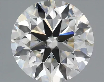 3.00ct H VS2 Excellent Cut Round Lab Grown Diamond
