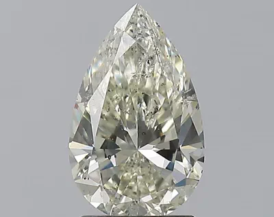 1.70ct J SI2 Rare Carat Ideal Cut Pear Diamond