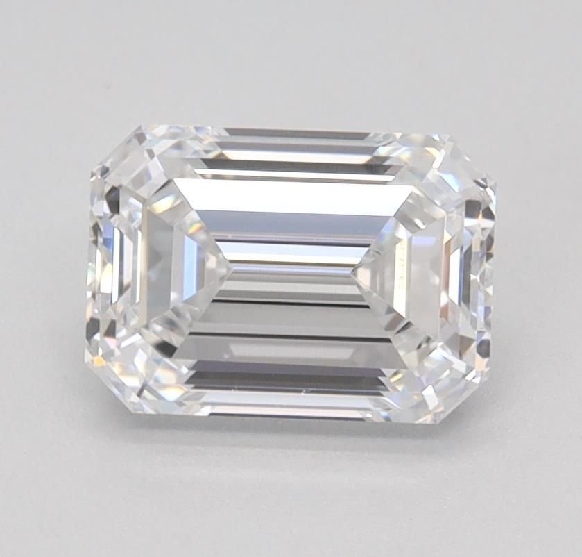 1.10ct E VS2 Rare Carat Ideal Cut Emerald Lab Grown Diamond