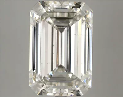 11.10ct I VS2 Rare Carat Ideal Cut Emerald Lab Grown Diamond