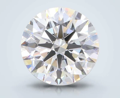 5.23ct D VVS1 Rare Carat Ideal Cut Round Lab Grown Diamond