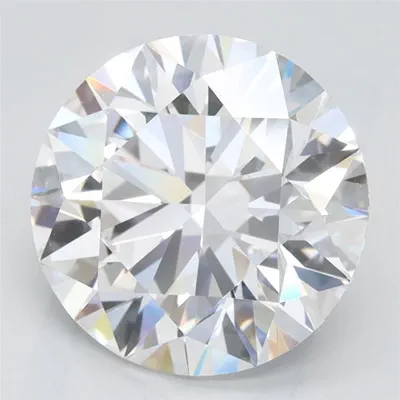 3.28ct D IF Rare Carat Ideal Cut Round Lab Grown Diamond
