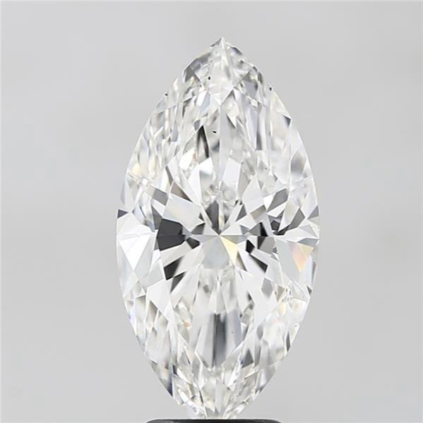 3.90ct G VS2 Rare Carat Ideal Cut Marquise Lab Grown Diamond