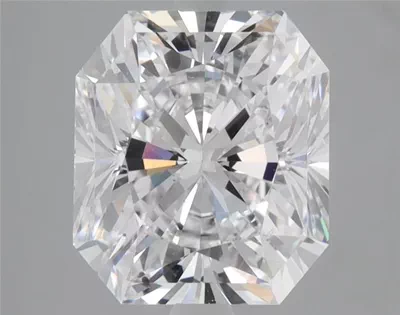 4.03ct D SI1 Very Good Cut Radiant Diamond