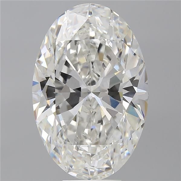 9.57ct F VS1 Rare Carat Ideal Cut Oval Lab Grown Diamond