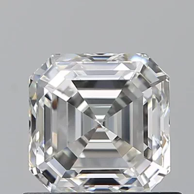 0.92ct I VVS1 Rare Carat Ideal Cut Asscher Diamond