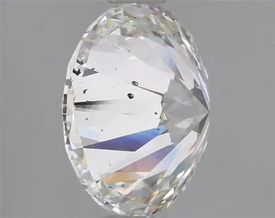 2.86ct F SI1 Rare Carat Ideal Cut Round Lab Grown Diamond