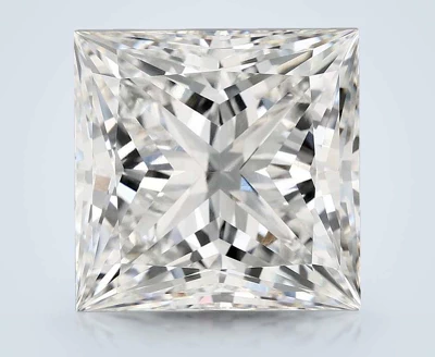 12.33ct E VVS2 Rare Carat Ideal Cut Princess Lab Grown Diamond