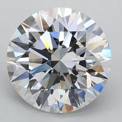 2.01ct E VS1 Rare Carat Ideal Cut Round Lab Grown Diamond