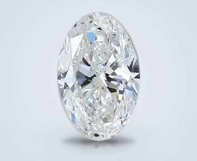 1.01ct G SI2 Rare Carat Ideal Cut Oval Diamond