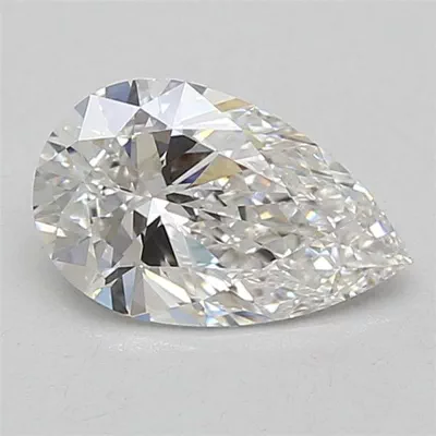 1.40ct E VS1 Rare Carat Ideal Cut Pear Lab Grown Diamond