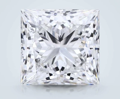 10.33ct F VS1 Rare Carat Ideal Cut Princess Lab Grown Diamond