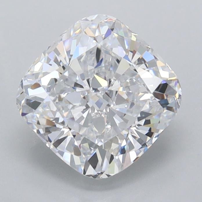 1.56ct D VVS2 Rare Carat Ideal Cut Cushion Lab Grown Diamond