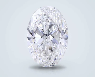 12.08ct E VVS2 Rare Carat Ideal Cut Oval Lab Grown Diamond