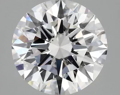 2.09ct F SI1 Rare Carat Ideal Cut Round Lab Grown Diamond