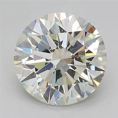 2.41ct J VS2 Excellent Cut Round Lab Grown Diamond