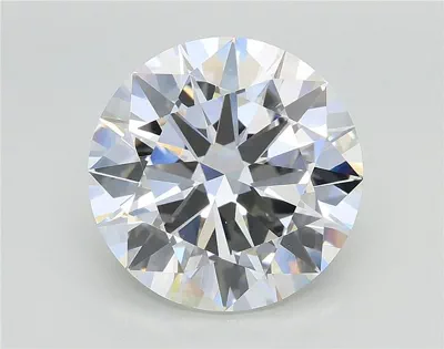 4.73ct F VVS2 Excellent Cut Round Lab Grown Diamond