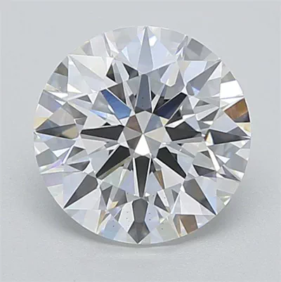 1.51ct D VS2 Rare Carat Ideal Cut Round Lab Grown Diamond