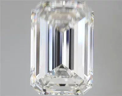 16.51ct G VVS2 Very Good Cut Emerald Lab Grown Diamond