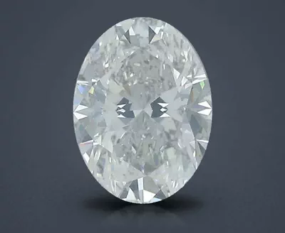 0.54ct J SI2 Rare Carat Ideal Cut Oval Diamond