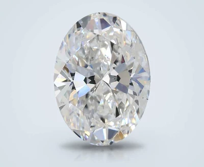 2.56ct D VS1 Rare Carat Ideal Cut Oval Lab Grown Diamond