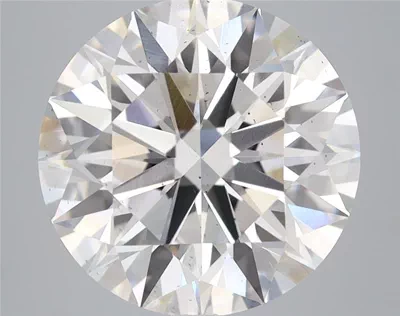 5.52ct G SI1 Rare Carat Ideal Cut Round Lab Grown Diamond