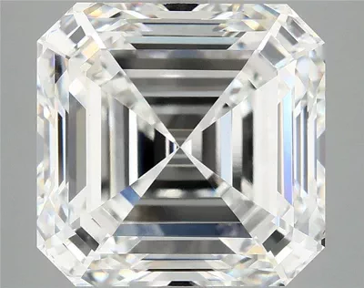 10.41ct F VS1 Rare Carat Ideal Cut Asscher Lab Grown Diamond