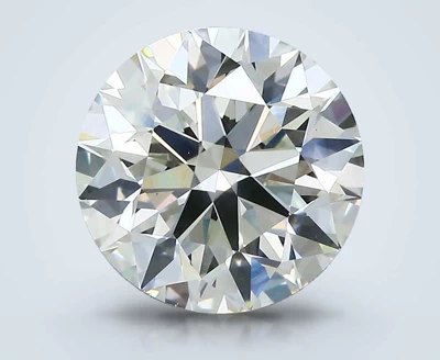 3.42ct K VS1 Rare Carat Ideal Cut Round Diamond