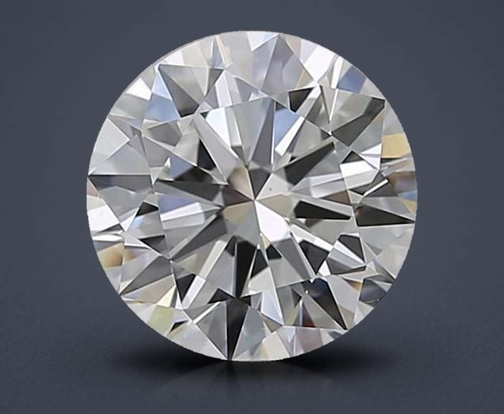2.50ct E SI1 Rare Carat Ideal Cut Round Diamond