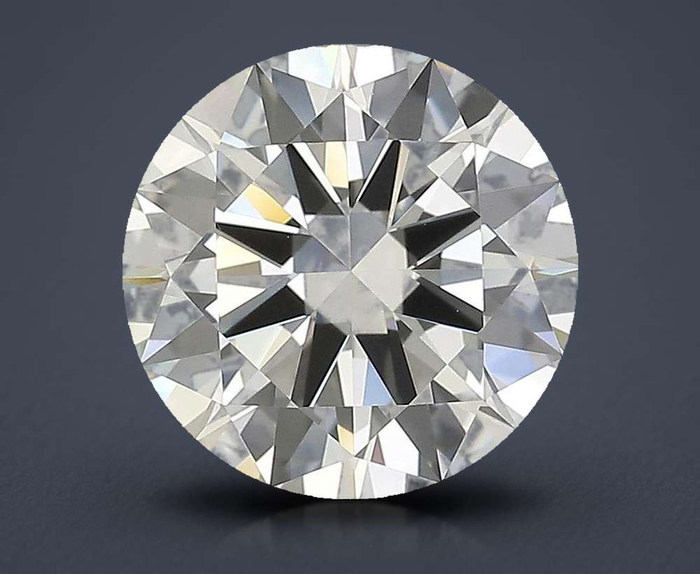 3.02ct K IF Very Good Cut Round Diamond