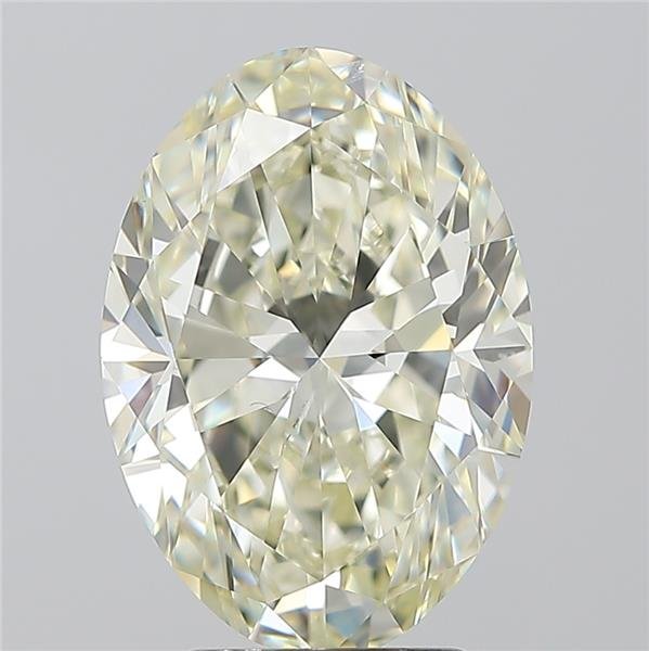 3.51ct K SI1 Rare Carat Ideal Cut Oval Diamond