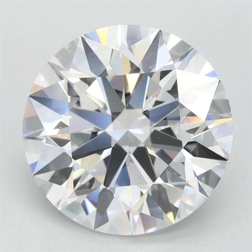 3.43ct D IF Rare Carat Ideal Cut Round Lab Grown Diamond