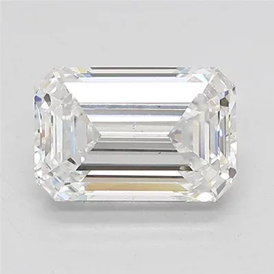 1.90ct E VS1 Excellent Cut Emerald Lab Grown Diamond