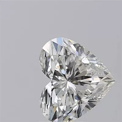 2.54ct H SI1 Rare Carat Ideal Cut Heart Diamond
