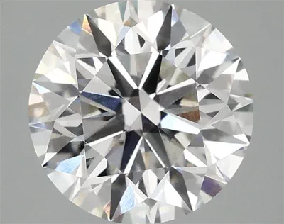 3.08ct H VS2 Rare Carat Ideal Cut Round Lab Grown Diamond